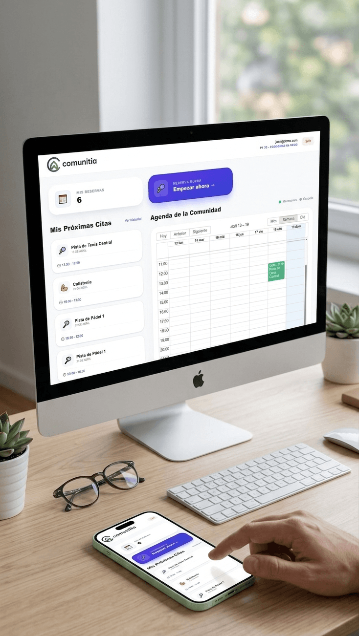 Comunitia Dashboard Mobile